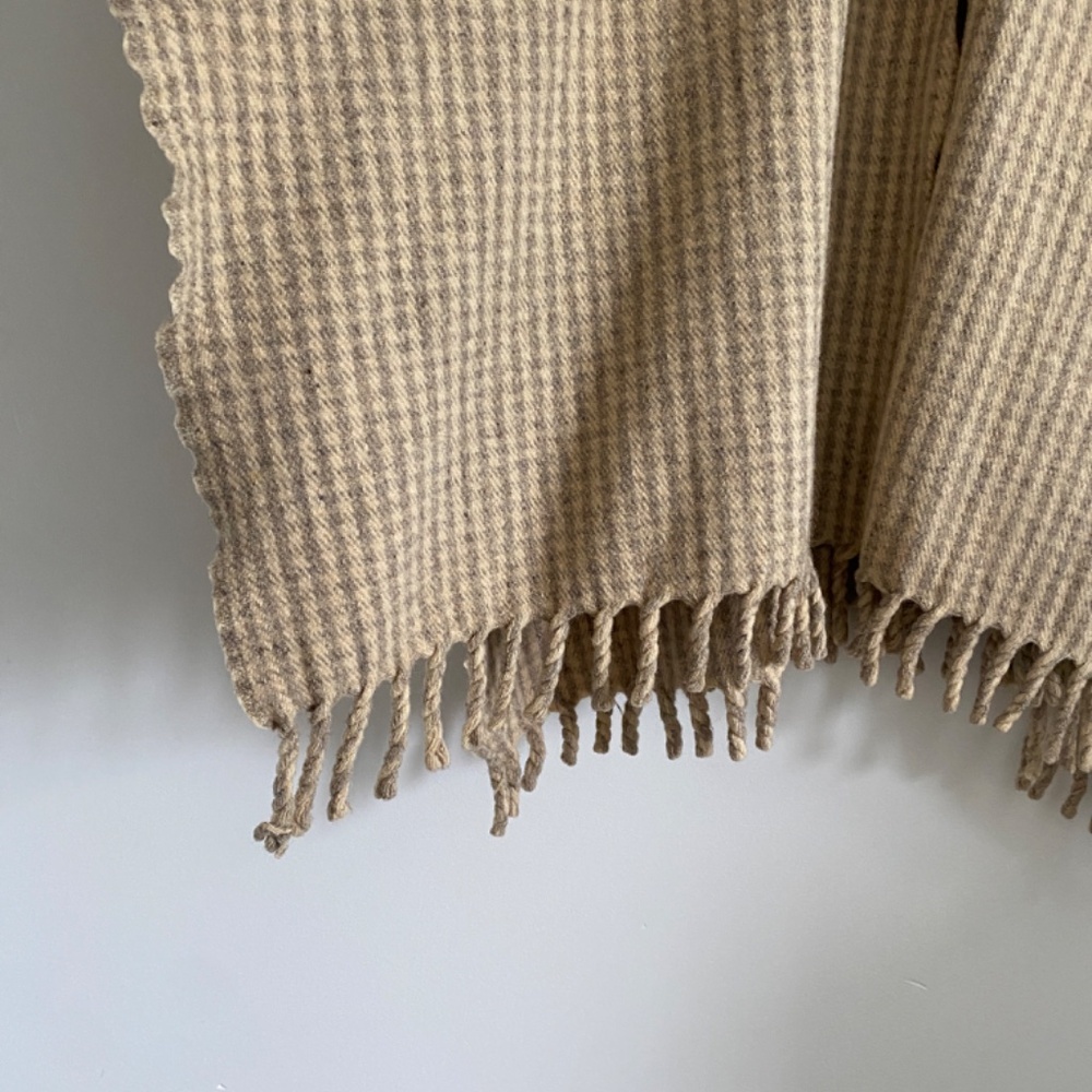 Handmade Wool Cape • Woven Heritage Poncho • 100% New Wool • Free Size - Picture 8 of 10